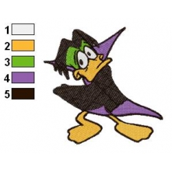 Count Duckula Embroidery Design 08